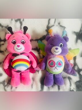 2022 Care Bears Spring-themed Cheer/Share Bear 9” Plush Toys/Spring Collection